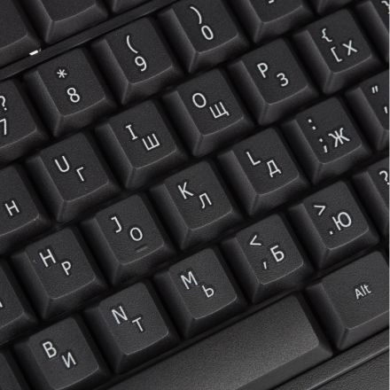 Клавиатура ProMega E-KB721 черная, USB, 104кн