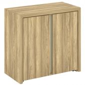 Шкаф Corner низкий шир 2низ. фасада ЛДСП COR.ST-3.1 Гикори песочный/Ваниль