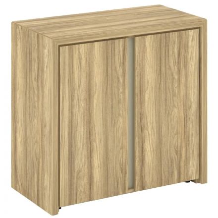 Шкаф Corner низкий шир 2низ. фасада ЛДСП COR.ST-3.1 Гикори песочный/Ваниль