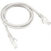 Патч-корд LSZH UTP Cablexpert кат.5e, 1.5м, литой, многожильный (серый)