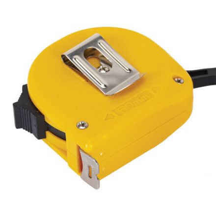 Рулетка измерительная 3 м х 16 мм, пластиковый корпус, с фиксатором, ГРАНДМАСТЕР Classic, 671360