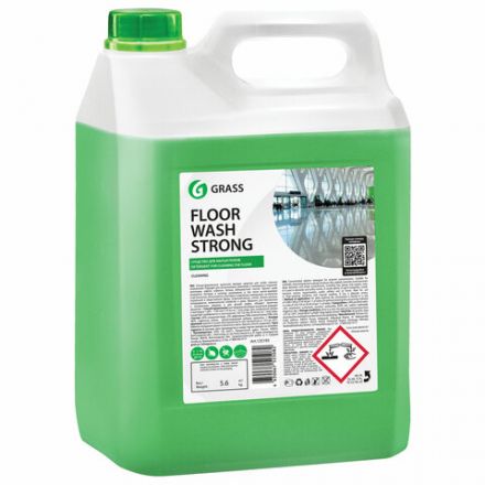 Средство концентрат для машинной и ручной мойки полов 5,6 кг, GRASS FLOOR WASH STRONG, щелочь, 125193 Средство концентрат для машинной и ручной мойки полов 5,6 кг, GRASS FLOOR WASH STRONG, щелочь, 125193
