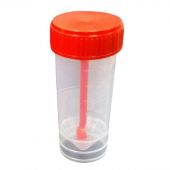 Контейнер д/сбора биопроб  30 мл стерил. с ложкой, индивид. упаковка 250 шт