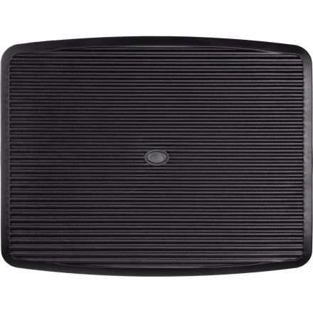 Подставка для ног Комус Мебель F7012,(11974080) 46,5x9x35,пласт.,чер