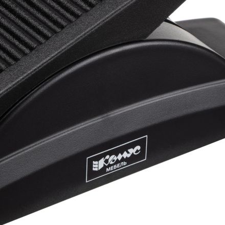 Подставка для ног Комус Мебель F7012,(11974080) 46,5x9x35,пласт.,чер