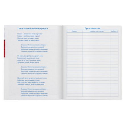 Дневник 5-11 класс 48 л., твердый, BRAUBERG, глянцевая ламинация, с подсказом, "Символика 2", 106067