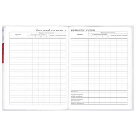 Дневник 5-11 класс 48 л., твердый, BRAUBERG, глянцевая ламинация, с подсказом, "Символика 2", 106067