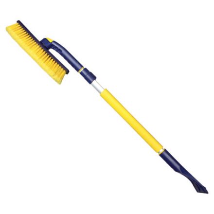 Щетка для снега телескопическая с поворотной головкой, 91-130 см, мягкая щетина, GOODYEAR, WB-07, GY000207