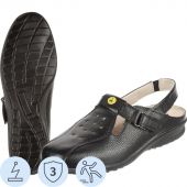 Полуботинки с перфорацией  антистатические  цв. черный (р.41) (арт. 8210Л)