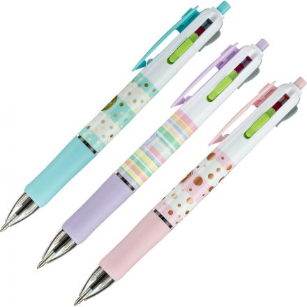 Ручка шариковая автоматическая M&G 4 цв в 1,манж,0,7 мм асс ABP803R5040796C Ручка шариковая автоматическая M&G 4 цв в 1,манж,0,7 мм асс ABP803R5040796C