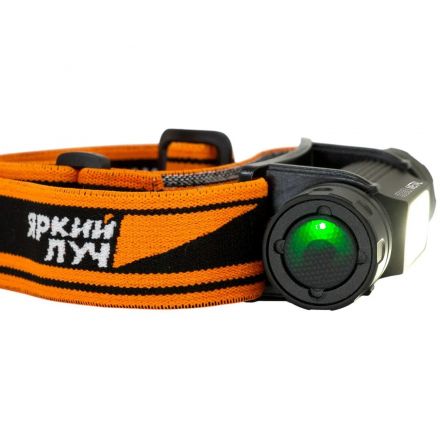 Фонарь налобный ЯРКИЙ ЛУЧ LH-220М Cobra Мetal аккумулятор 18650 2600mAh