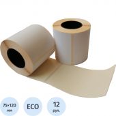 Термоэтикетки ЭКО 75х120 250 шт/рул вт.40 12 рул/кор Термоэтикетки ЭКО 75х120 250 шт/рул вт.40 12 рул/кор