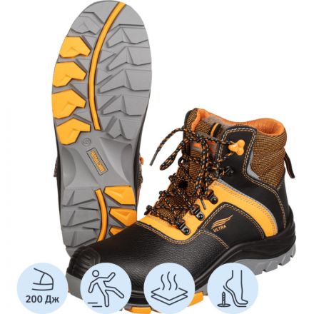 Ботинки Мистраль ULTRA ПУ/Р с КП и АС шерст. мех р44 (128709)