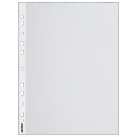 Папки-файлы перфорированные А4+ ОФИСМАГ, КОМПЛЕКТ 50 шт., гладкие, ПЛОТНЫЕ, 70 мкм, 224602