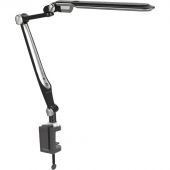 Светильник National NL-72LED, LED 10Вт на струбцине черный/серебро