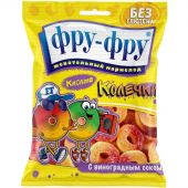 Мармелад жевательный Фру-Фру кислые колечки, 80гx12шт/уп, FF-25-18