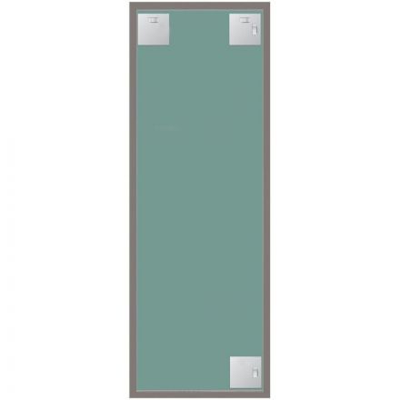 Зеркало МИР_Комус Мебель в раме  ПЛС 300х900 (КС365007003) темно-серый