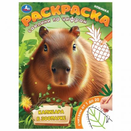 Книжка-раскраска "ПОПУЛЯРНЫЕ СЮЖЕТЫ" АССОРТИ, 214х290 мм, 16 страниц, "УМКА"