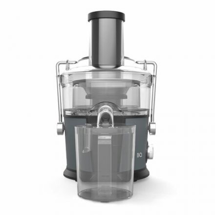 Соковыжималка BQ (БИ-КЬЮ) J1008, 1200 Вт, стакан 1,1 л, емкость жмыха 0,9 л, металл, серый, 86196937