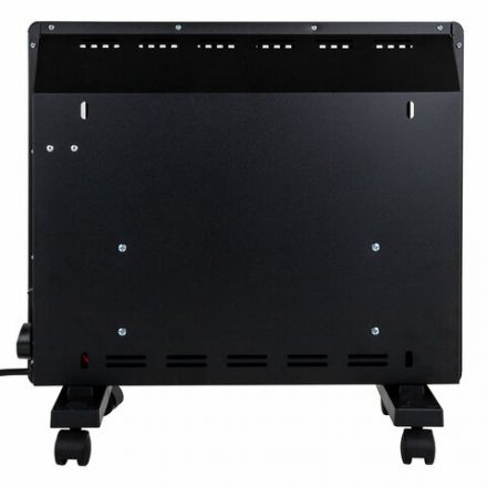 Обогреватель-конвектор SONNEN TEPLO-10, 1000 Вт, Х-образный нагревательный элемент, черный, сделано в России, 457627