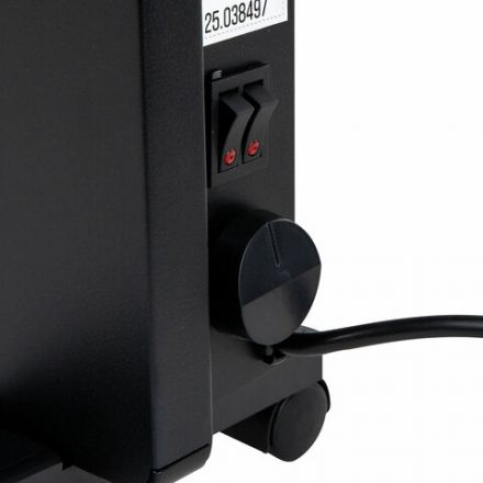 Обогреватель-конвектор SONNEN TEPLO-10, 1000 Вт, Х-образный нагревательный элемент, черный, сделано в России, 457627