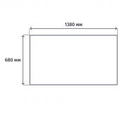 Стол ED ALBA AL-1.1 дуб нельсон/белый Ш1380