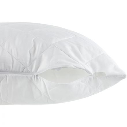 Наволочка Чехол на подушку 70х70 (микрофибра с тиснен., стежка), с застежкой молния