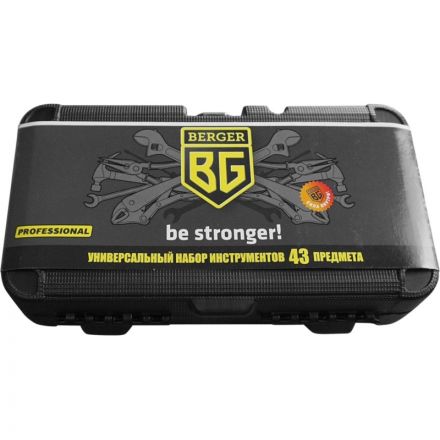 Набор инструмента 43 предмета BERGER BG043-14