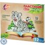 Пластилин Луч ZOO 12 цв., 29С 1722-08