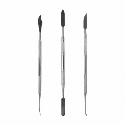 Стеки для лепки и моделирования металлические НАБОР 3 шт., BRAUBERG ART CLASSIC, 271170