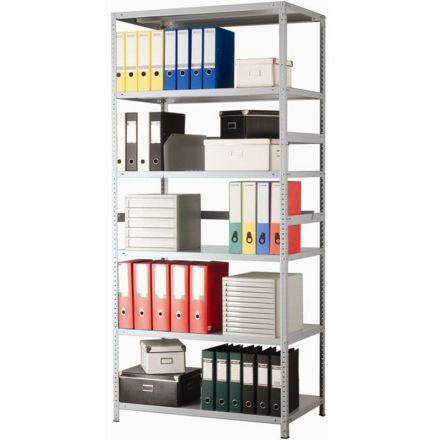 Стеллаж металлический ПРАКТИК MS 6 полок 1000х500х2000