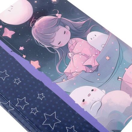 Дневник 1-4 класс 48 л., твердый, ЮНЛАНДИЯ, глянцевая ламинация, с подсказом, "Сказочный сон", 106828