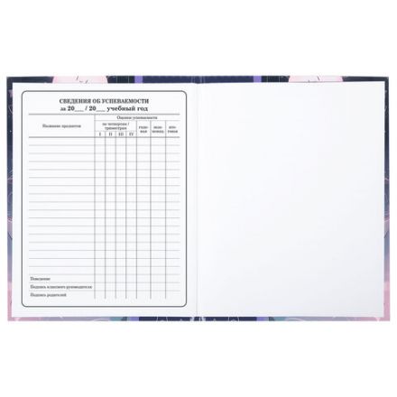 Дневник 1-4 класс 48 л., твердый, ЮНЛАНДИЯ, глянцевая ламинация, с подсказом, "Сказочный сон", 106828