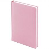 Ежедневник недатированный А5+, 136л, Velvet зефирный розовый  3-115/34