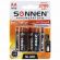 Батарейки аккумуляторные Ni-Mh пальчиковые КОМПЛЕКТ 6 шт., АА (HR6) 2700 mAh, SONNEN, 455608
