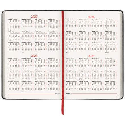 Ежедневник недатированный БОЛЬШОЙ ФОРМАТ 210х297 мм А4, BRAUBERG "Office", 160 л., черный, 113285