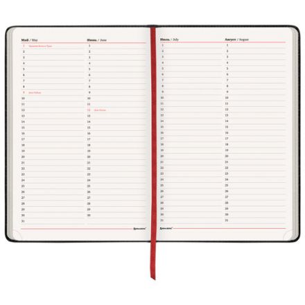 Ежедневник недатированный БОЛЬШОЙ ФОРМАТ 210х297 мм А4, BRAUBERG "Office", 160 л., черный, 113285