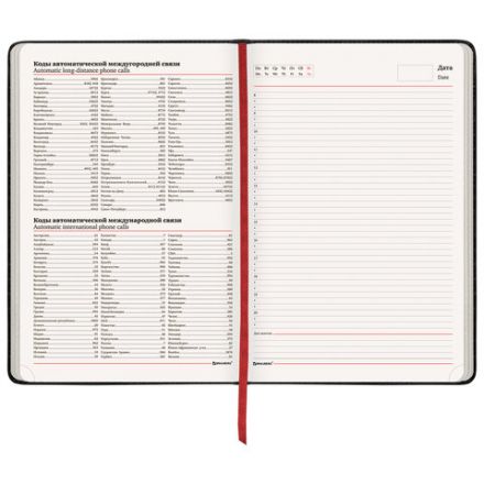 Ежедневник недатированный БОЛЬШОЙ ФОРМАТ 210х297 мм А4, BRAUBERG "Office", 160 л., черный, 113285