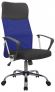 Кресло Smart RCH 8074 Чёрная ткань/Синяя сетка