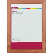 Рамка Attache А4 21x30 см деревянный багет 25 мм темная сосна