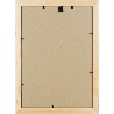 Рамка Attache А4 21x30 см деревянный багет 25 мм темная сосна