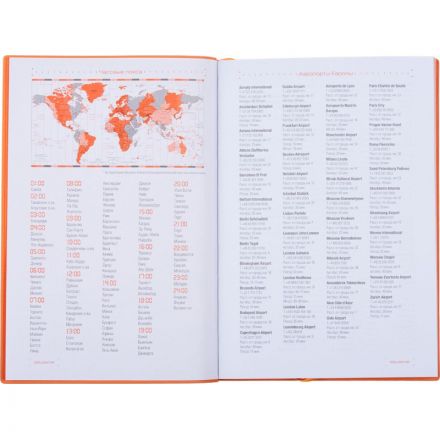 Ежедневник недатированный А5 Mercury темно-синий 272 стр. 3-435/08