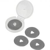 Лезвие запасное для ножа безопасный, для коробок арт.280457 (3шт/уп) Лезвие запасное для ножа безопасный, для коробок арт.280457 (3шт/уп)