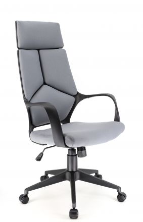 Кресло Everprof Trio Black T ткань серый