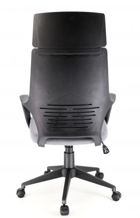 Кресло Everprof Trio Black T ткань серый