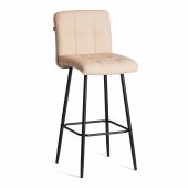 Барный стул  Medeo/Медео экокожа , бежевый, 45х56х113 см