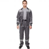 Костюм рабочий летний муж. л22-КБР т.сер./св.сер (р.52-54) 158-164 Костюм рабочий летний муж. л22-КБР т.сер./св.сер (р.52-54) 158-164