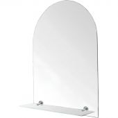 Зеркало МГЛ_ настенное ЭКО-27 (400x540) безрамное, 1 полка