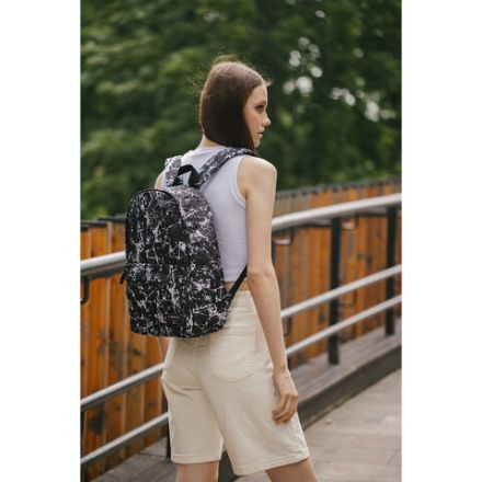 Рюкзак HEIKKI POSITIVE (ХЕЙКИ) универсальный, карман-антивор, "Spatter", 42х28х14 см, 273854