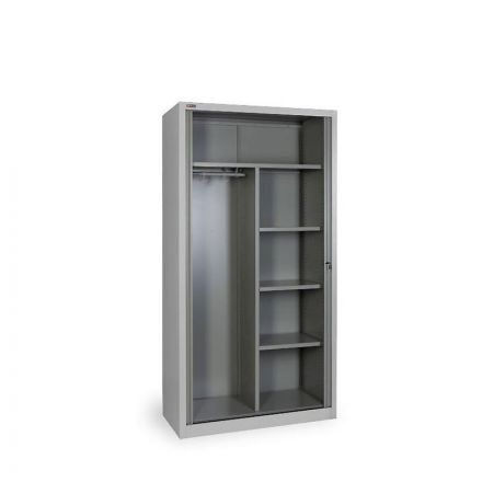 Шкаф тамбурный металлический КД-144К комбинированный (металл/пластик, 1000x485x1985 мм)